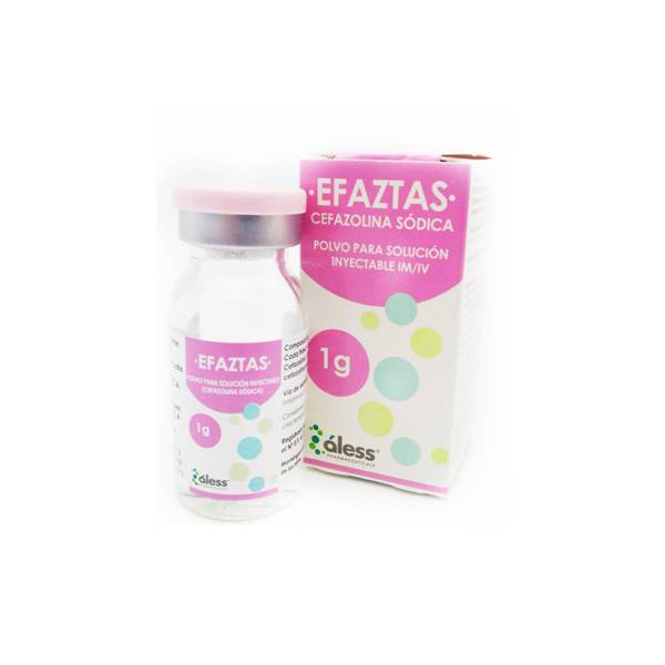 Efaztas Cefazolina Ampolla 1gr I.M/I.V - Aless
