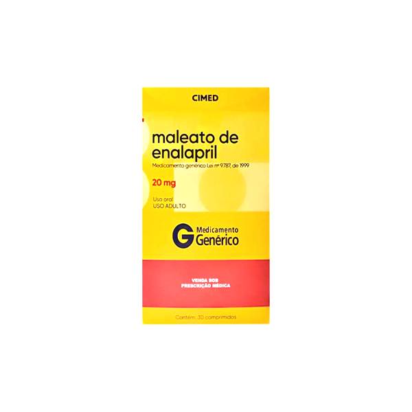 Enalapril 10mg x 30 Comprimidos - Cimed