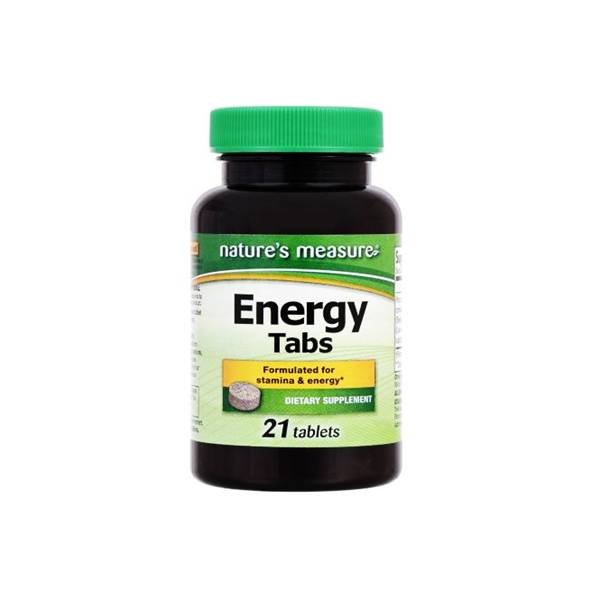 Energy Multivitamínico x 21 Tabletas - Nature's Measure