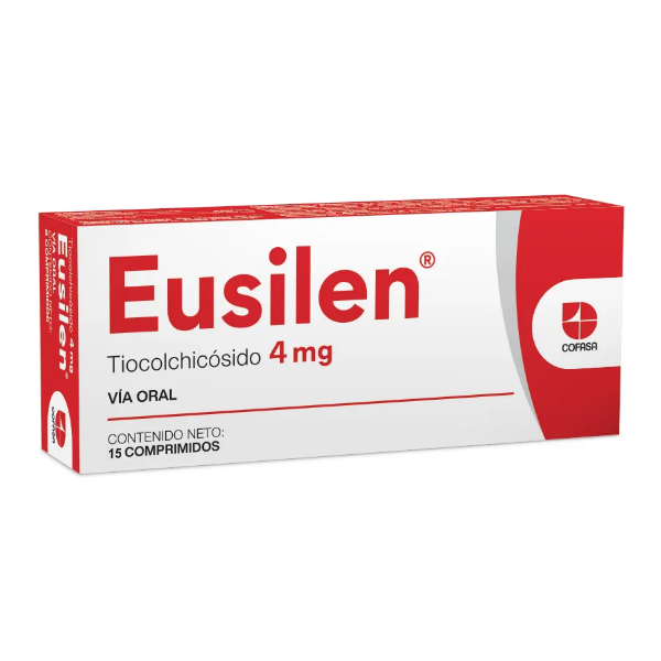 Eusilen Tiocolchicósido 4mg x 15 Comprimidos - Cofasa