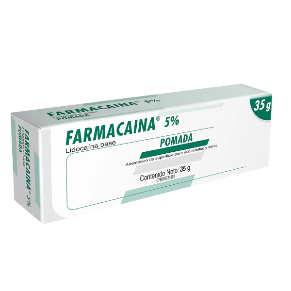 Farmacaina Lidocaína 5% Pomada 35gr - Farma