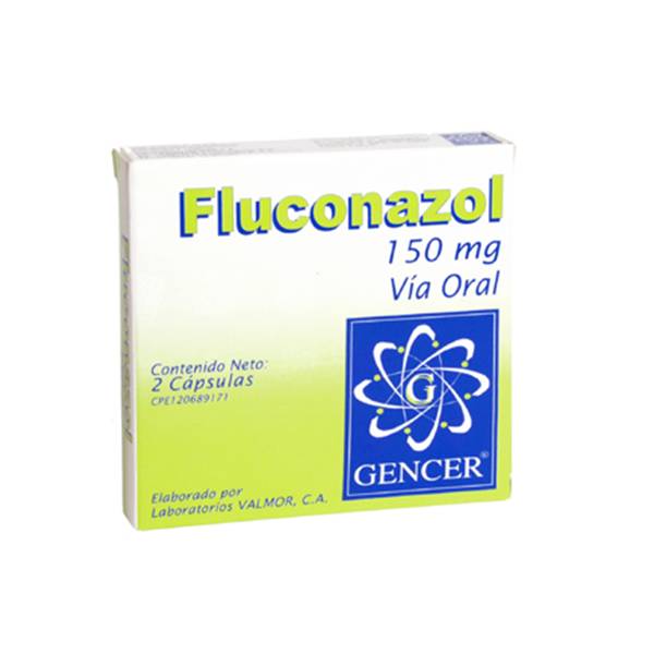 Fluconazol 150mg x 2 Cápsulas - Gencer