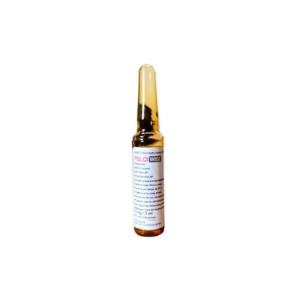 Folciwice Ácido Fólico Ampolla 10mg/2ml I.V - Medwise