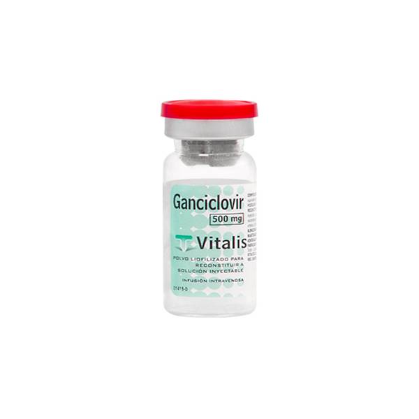 Ganciclovir Ampolla 500mg/I.V - Vitalis