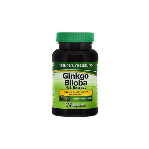 Ginkgo Biloba x 24 Tabletas - Nature's Measure