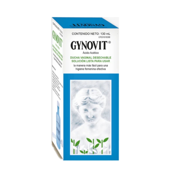 Gynovit Ácido Acético Ducha Vaginal 130ml - Vargas