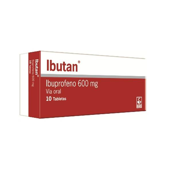 Ibutan Ibuprofeno 600mg x 10 Tabletas - Siegfried