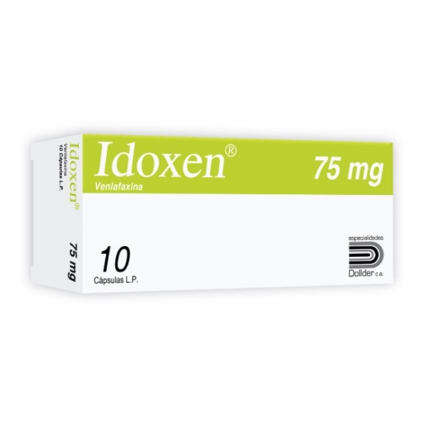 Idoxen Venlafaxina 75mg x 10 Cápsulas - Dollder