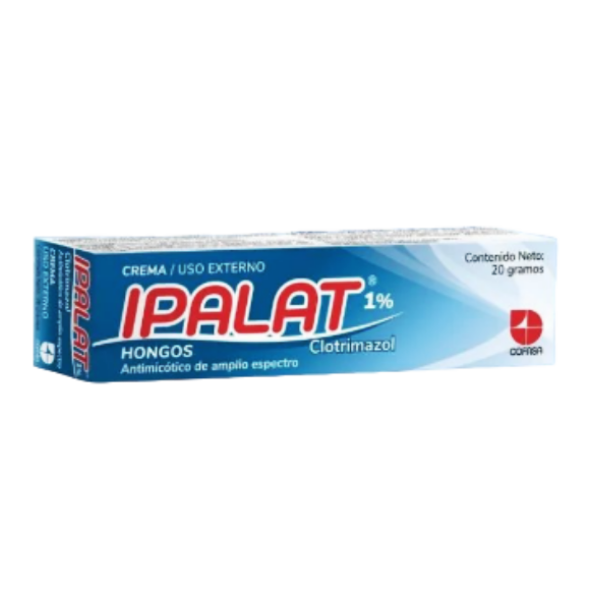 Ipalat Clotrimazol 1% Crema Tópica 20gr - Cofasa