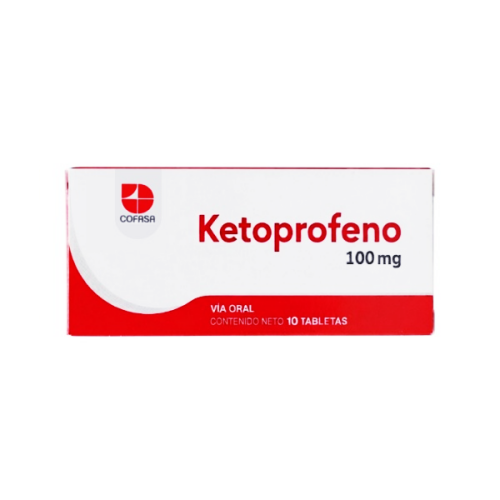Ketoprofeno 100mg x 10 Tabletas - Cofasa