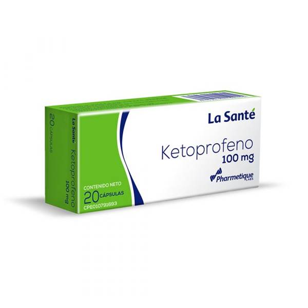 Ketoprofeno 100mg x 20 Tabletas - La Santé