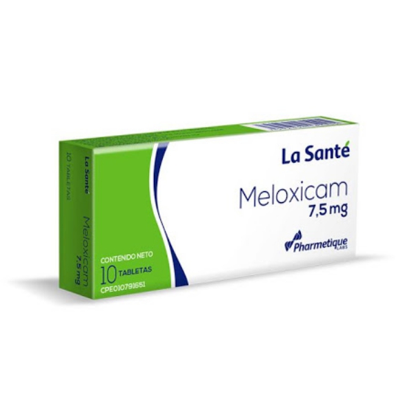 Meloxicam 7.5mg x 10 Tabletas - La Santé