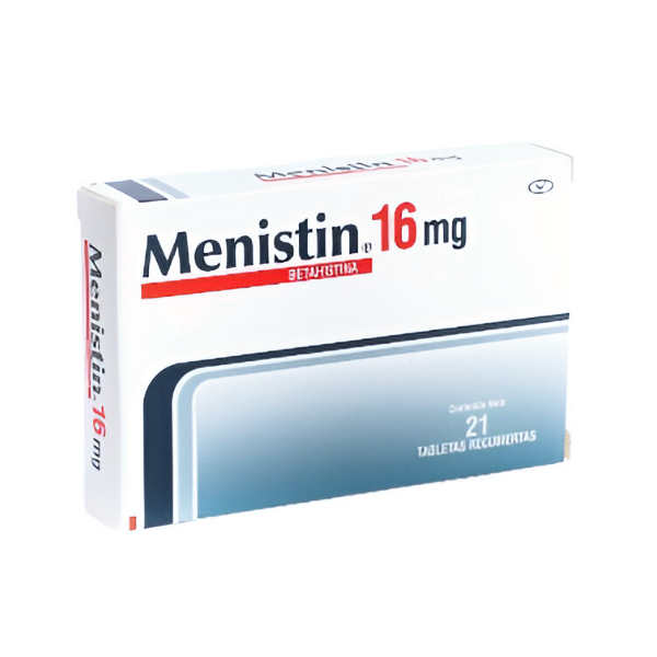Menistin Betahistina 16mg x 21 Tabletas - Vivax