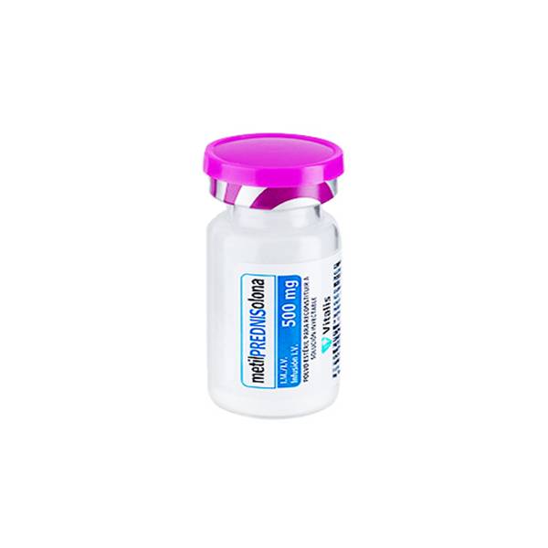 Metilprednisolona Ampolla 500mg I.M/I.V - Vitalis