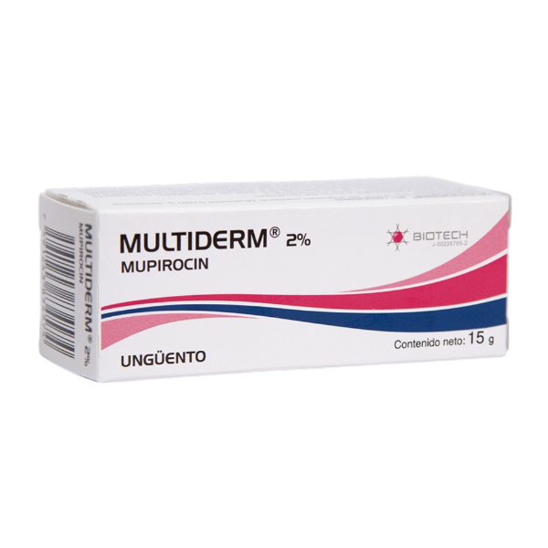 Multiderm Mupirocina 2% Ungüento 15gr - Biotech
