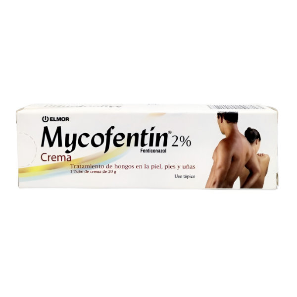 Mycofentin Fenticonazol 2% Crema Tópica 20gr - Elmor