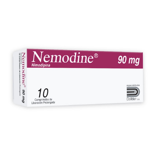 Nemodine Nimodipina 90mg x 10 Comprimidos - Dollder