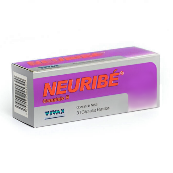 Neuribe Vitamina B1 x 30 Cápsulas Blandas Vivax