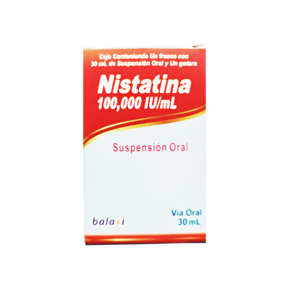 Nistatina En Gotas Para Adulto 100.000Ui x 30ml - Balaxi