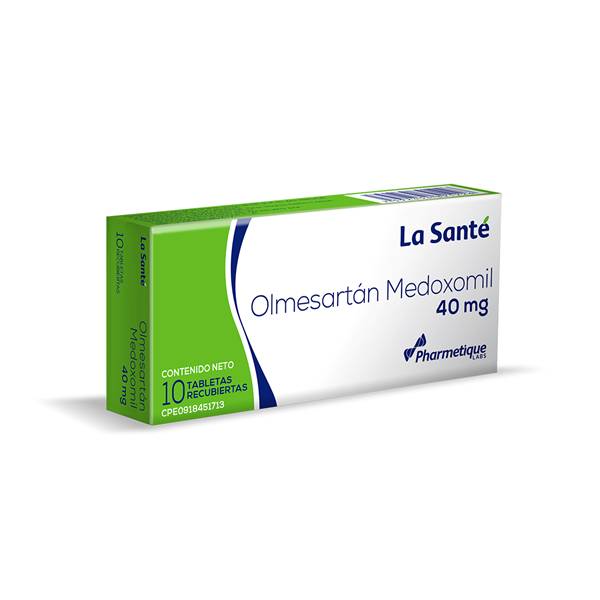 Olmesartán 40mg x 10 Tabletas - La Santé