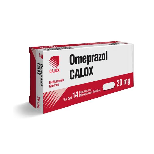 Omeprazol 20mg x 14 Cápsulas - Calox