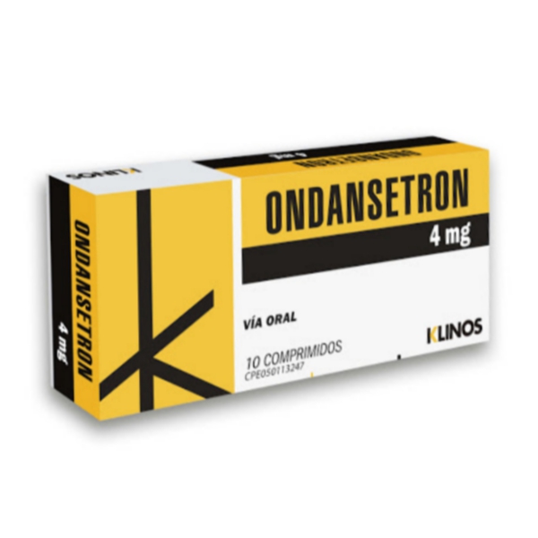 Ondansetrón 4mg x 10 Comprimidos - Klinos
