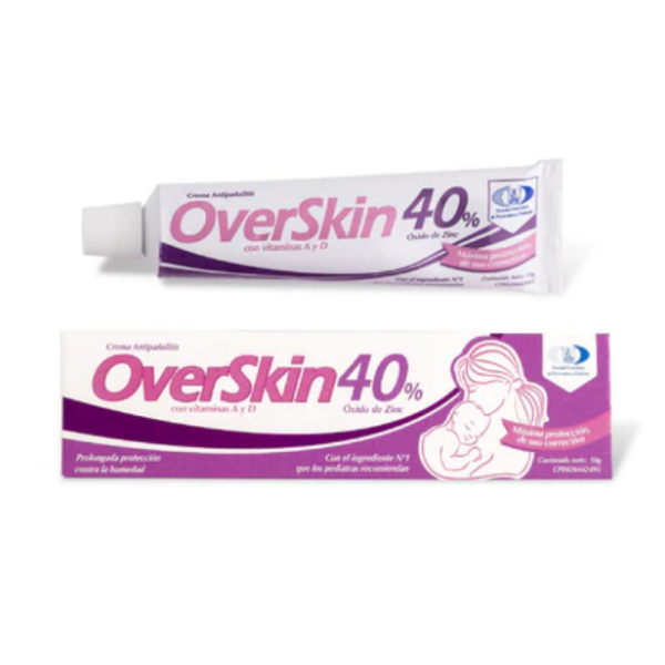 Overskin Óxido De Zinc 40% Crema 50gr - Ponce & Benzo