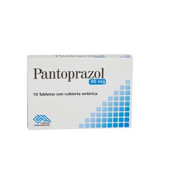 Pantoprazol 40mg x 10 Tabletas - Colmed