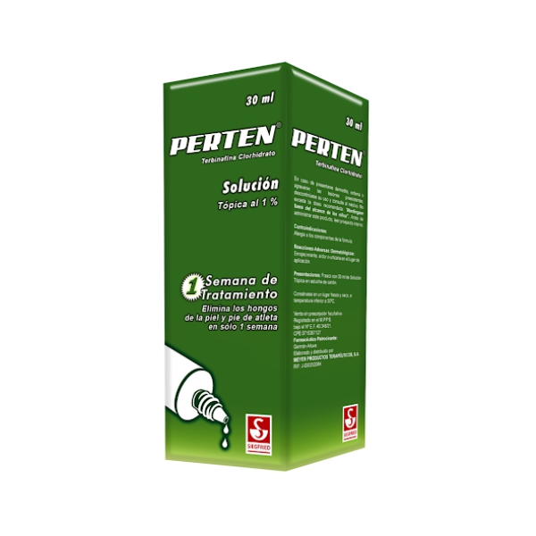 Perten Terbinafina1% Solución 30ml - Siegfried