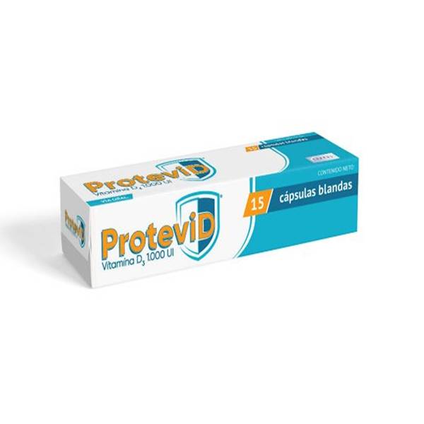 Protevid Vitamina D x 15 Cápsulas - Corpus