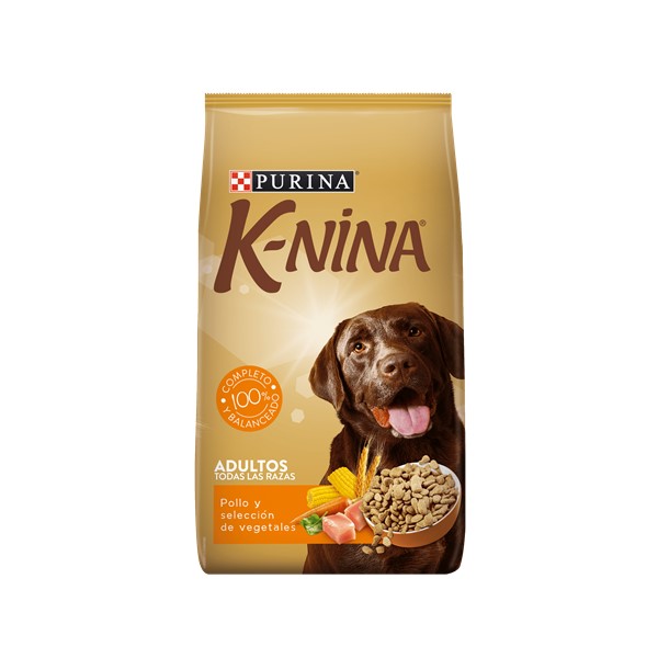 Purina K-NINA Adultos (Todas Las Razas) Pollo Y Selección De Vegetales 2 Kg