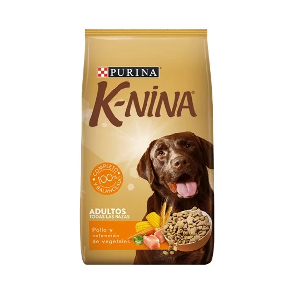 Purina K-NINA Adultos (Todas Las Razas) Pollo Y Selección De Vegetales 2 Kg