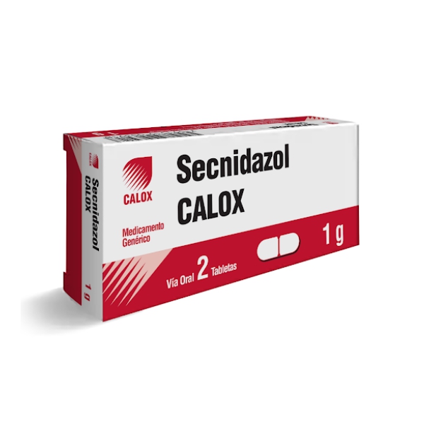 Secnidazol 1gr x 2 Tabletas - Calox