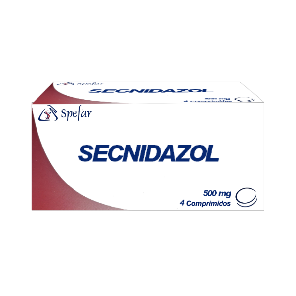 Secnidazol 500mg x 4 Comprimidos - Spefar
