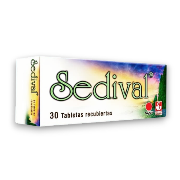 Sedival Pasiflora+Valeriana 30 Tabletas - Siegfried