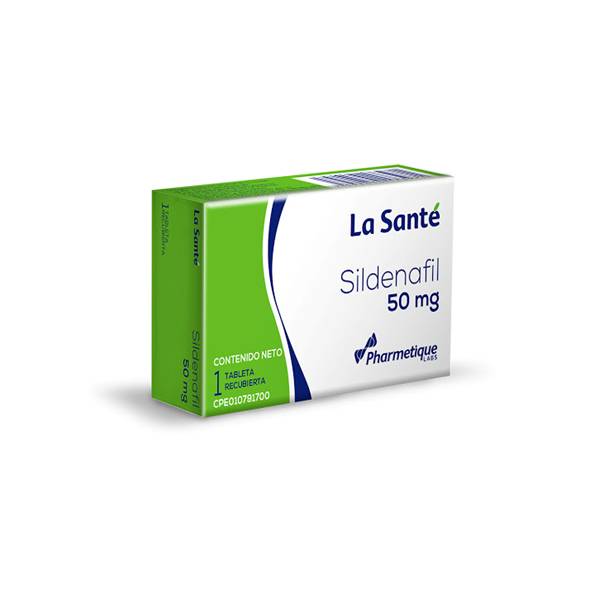 Sildenafil 50mg x 1 Tabletas - La Santé