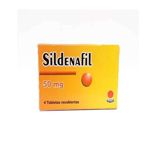 Sildenafil 50mg x 4 Tabletas - Meyer