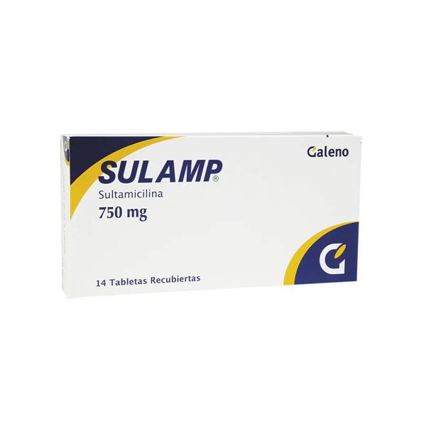Sulamp Sultamicilina 750mg x 14 Tabletas - Pharmetique