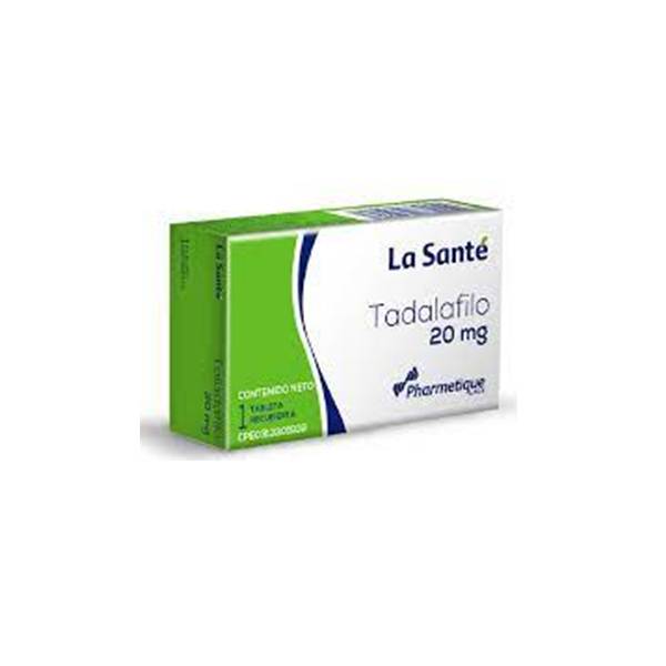 Tadalafilo 20mg x 1 Tabletas - La Santé