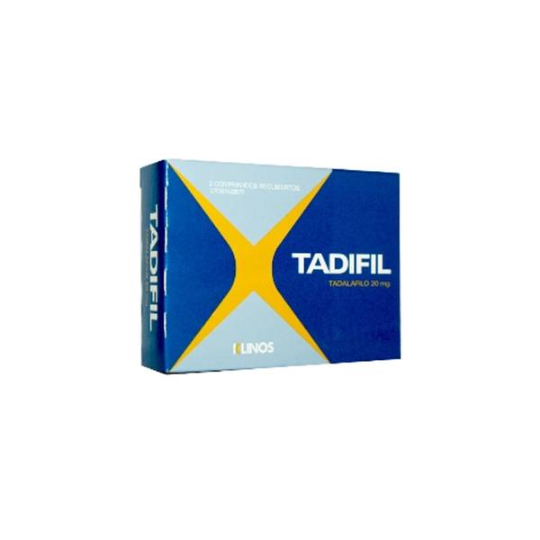 Tadifil Tadalafilo 20mg x 2 Comprimidos - Klinos
