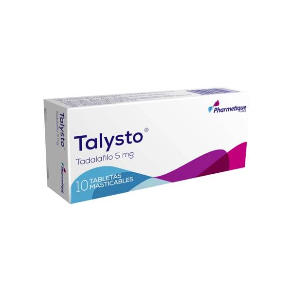 Talysto Tadalafilo 5mg x 10 Tabletas - Pharmetique - Imagen 2