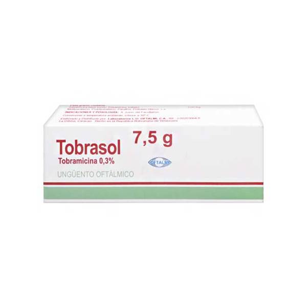 Tobrasol Tobramicina 0.3% Ungüento x 7.5gr - Oftalmi