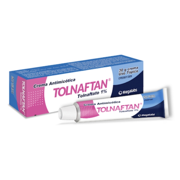 Tolnaftan Tolnaftato 1% Crema Tópica x 30gr - Klinos