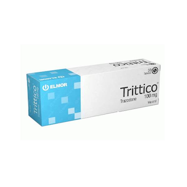 Trittico Trazodona 100mg x 30 Tabletas - Elmor