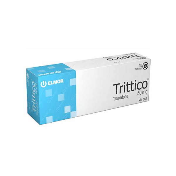 Trittico Trazodona 50mg x 30 Tabletas - Elmor
