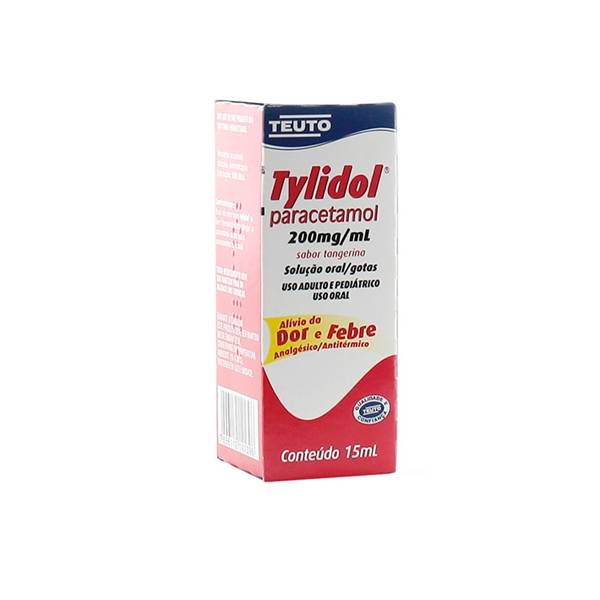 Tylidol Paracetamol En Gotas 200mg/ml x 15ml - Teuto