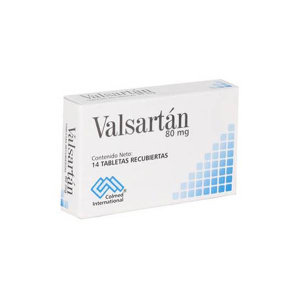 Valsartán 80mg x 14 Tabletas - Colmed
