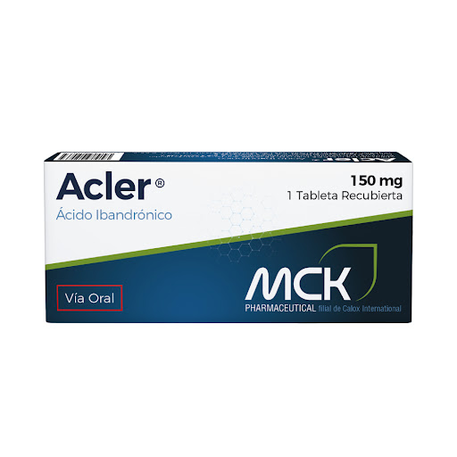 Acler Ácido Ibandrónico 150mg x 1 Tabletas - MCK
