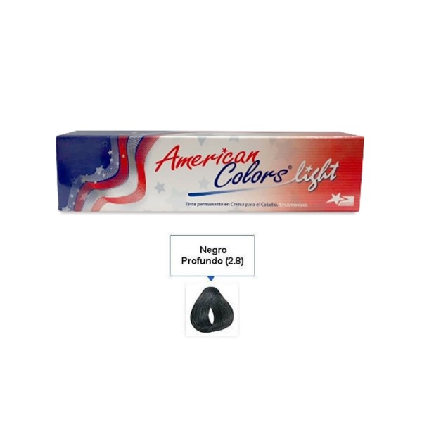 American Colors Light Tinte 2.8 Negro Profundo 60ml