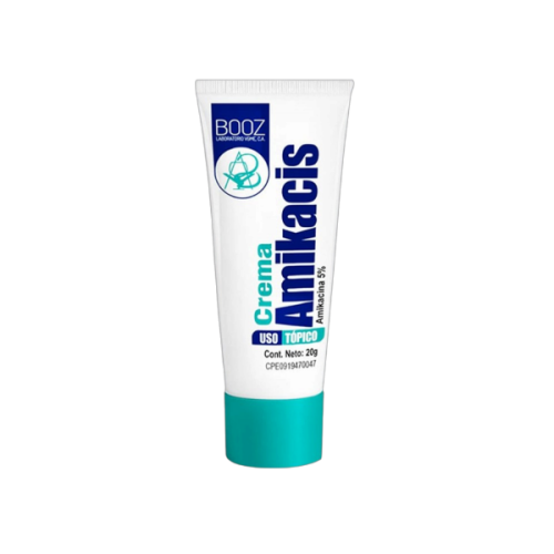 Amikacis Amikacina Crema 5% x 20Gr. Booz